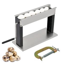 YMJOINMX Manual Quail Egg Peeler Machine Quail Egg Sheller Household Quail Egg Peeling Machine for Boiled Quail Egg Egg Huller Portable Hand Roll Quail Egg Peeler Sheller