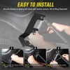 Nilight Ditch Light Brackets Hood Hinges Mount Bracket Kit for