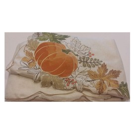 Windsor Falls Field Tablecloth, Ivory, 60" x 104"