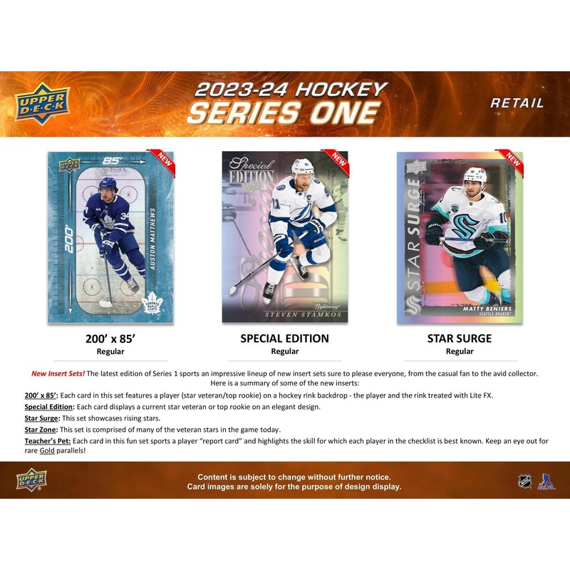2023-24 Upper Deck Series 1 Hockey Blaster Box - 4