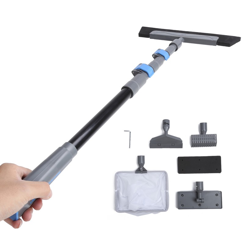 5 in 1 Aquarium Fish Tank Brush Long Handle Cleaning