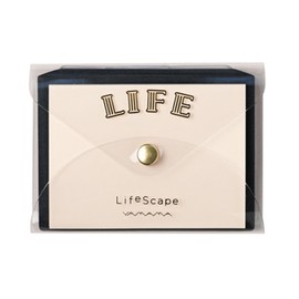 Life Sticky Notes, Blank Lifescape, Clear with Clear Cover, YL17