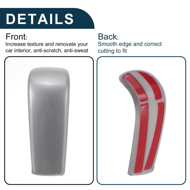 TUCKBOLD ABS Gear Shift Knob Button Cover for Toyota Land