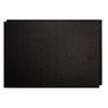 Large EVA Foam Sheets for Crafts, Black, 17.5" x 12",