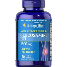 Puritan's Pride Glucosamine 1500 mg Caplets, 120 Count