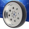 100mm Robot Wheel Metal with Neoprene Tire Industrial Robot Parts