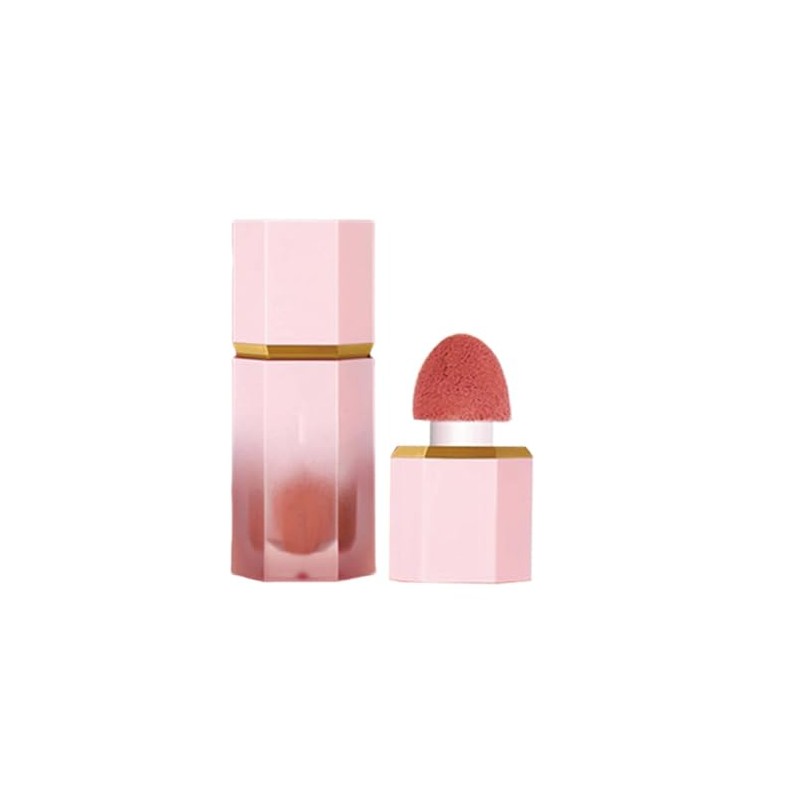 Color Bloom Liquid Blush Makeup for Cheeks Matte Finish，Rose