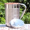 HealthGoodsIn - Stainless Steel and Copper Pitcher with Lid |