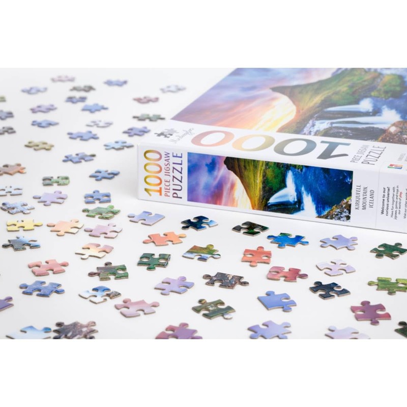 Mindbogglers 1000-Piece Jigsaw Puzzle: Kirkjufell Mountain, Iceland