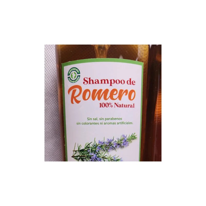 Champoo De Romero El Mejor 3 Piezas 500 Ml. C/u