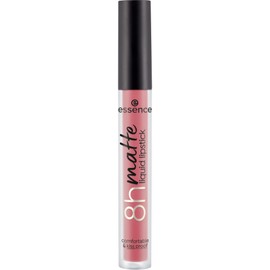 Essence 8H Matte Liquid Lipstick, No. 15, Pink, Long-Lasting, Mattifying, Quick-Drying, Matte, Vegan, Waterproof, Oil-Free, No Preservatives, Pack of 1 (2.5 ml)
