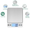 KUBEI Upgraded Larger Size Digital Food Scale Weight Gram, 5kg/0.1g