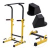 Comidox 4Pcs Premium Plastic Fitness Equipment End Caps Slip-Resistant Square