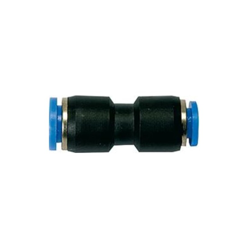 RIEGLER 109800-136.0604 Straight Connector Blue Series Reducing Hose Diameter 6/4