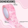 Whaline 109 Yard Pink Bow Packing Tape Pretty Bow Decorative
