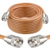 XRDS -RF 30FT RG8X Coaxial Cable with UHF Male PL259