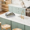 Sorbus Flatware & Utensil Storage - Gray Fabric Chest Box