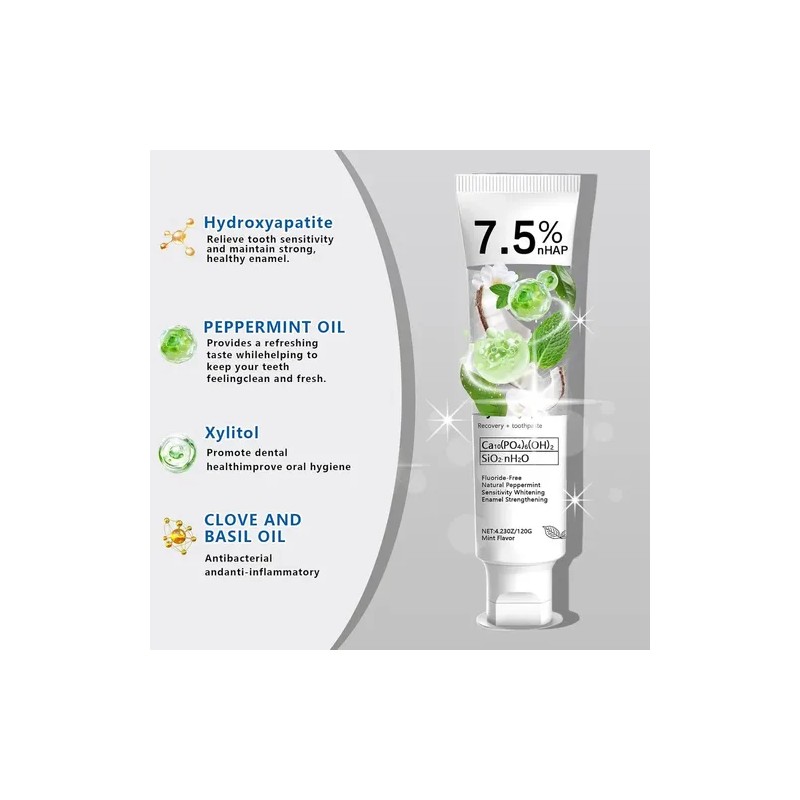 Vc Hydroxyapatite Toothpaste For Advanced Enamel Protection