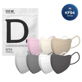 Lynx Co., Ltd. Dew KF94 Bird Beak Color Bird Beak Mask Large Size 50 sheets / 듀 KF94 새부리형 컬러 세부리마스크 대형 50매