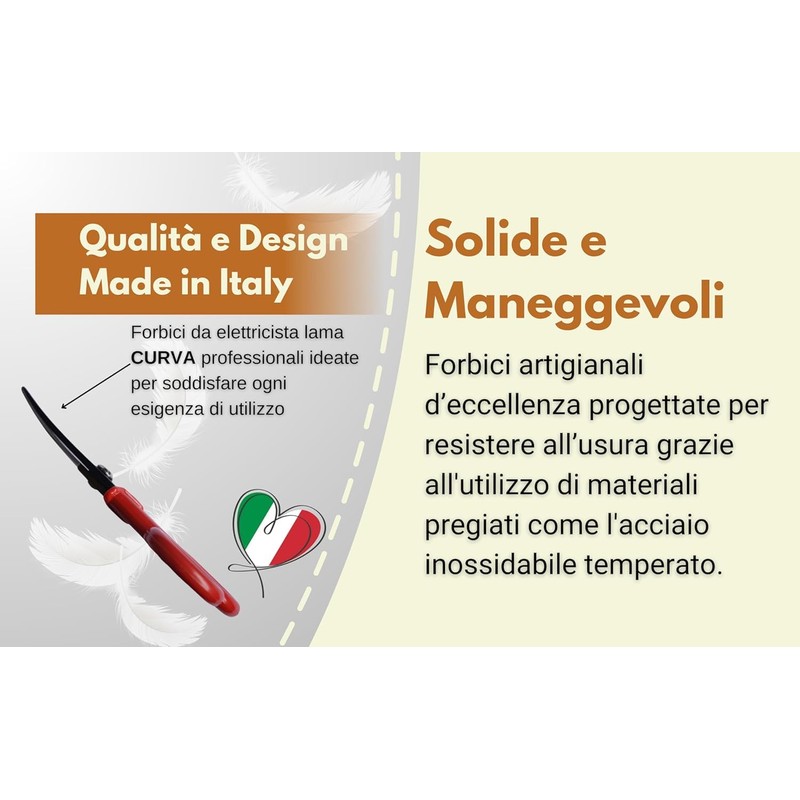 Gifaz – Scissors Electrician Insulated Stem Stainless Steel Blade