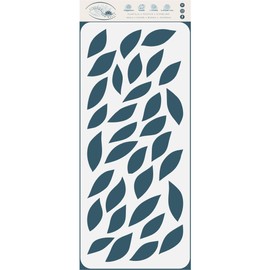 Slimline Leaves Stencil 10x23cm - Petal Card Making Slim Cutting Dies Stencils for Card Template