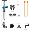 Toilet Plunger Drain Clog Remover: High Pressure Air Drainage Blaster