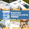 Wadities EPDM and TPO Primer White, Multi-Purpose RV Roof Primer,