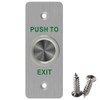 UHPPOTE Momentary Push to Exit Button Outdoor Waterproof Rated IP68