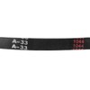 sourcing map A33 Drive V-Belts 33" Pitch Length 13mm Width