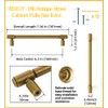 Goo-Ki 6 Pack 6.3" Hole Center Kitchen Cabinet Hardware Antique