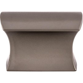 Top Knobs TK551AG TK551 Glacier 1-1/2 Inch Long Rectangular Cabinet Knob from The Mercer Series