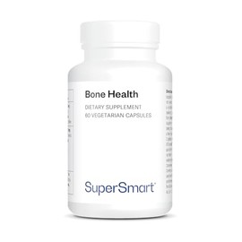 Supersmart - Bone Health Supplement - 100% Natural Formula with Osteosine - Helps Maintain Strong Bones & Promotes Bone Density | Non-GMO & Gluten Free - 60 Vegetarian Capsules