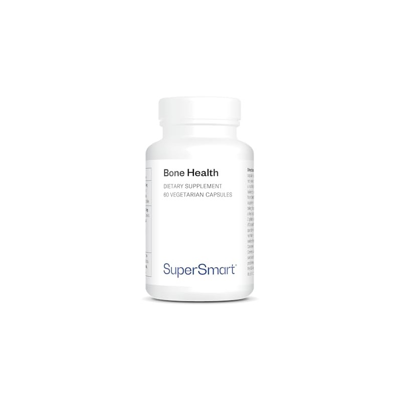 Supersmart - Bone Health Supplement - 100% Natural Formula with