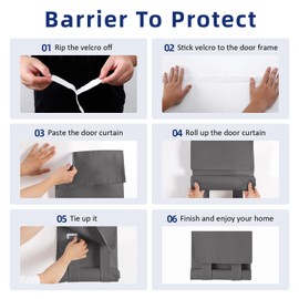 BETTELOOM Small Solid Cozy Blackout Door Window Curtains, Quick and Easy Installed Without Tools, Block Lights, Heat.Offer Privacy for Office,classrooms and House(12" Wx30 H, 1 Piece,Dark Gray)