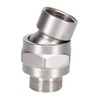 Shower Head Swivel Ball Adapter, ZESE 1PCS Adjustable Universal Shower