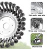 Steel Wire Weeding Head, 150 x 25.4 mm Brush Cutter
