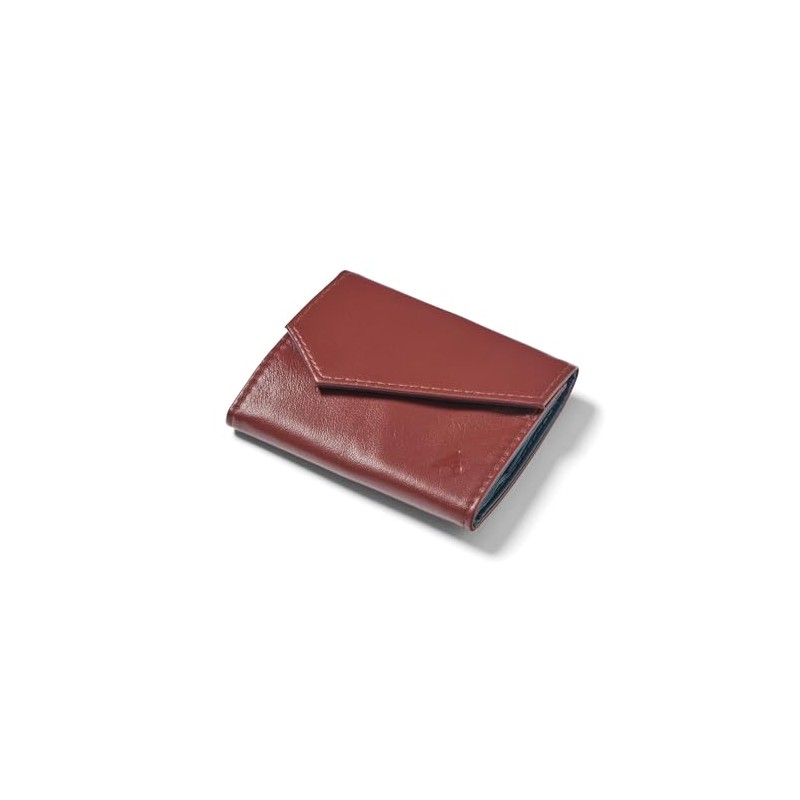 Accordion Wallet - Leather RFID, Rust, Accordian Wallet