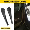 1 Pair Front Windshield Wrap Corner Trim for Nissan X-Trail