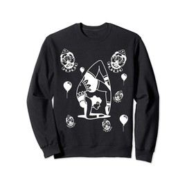 Retro Circus, Tattoo Style, Alternative, Punk Circus Wear Sweatshirt