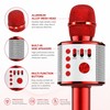 Wireless Bluetooth Karaoke Microphone with Built-In Speaker – Portable Singing