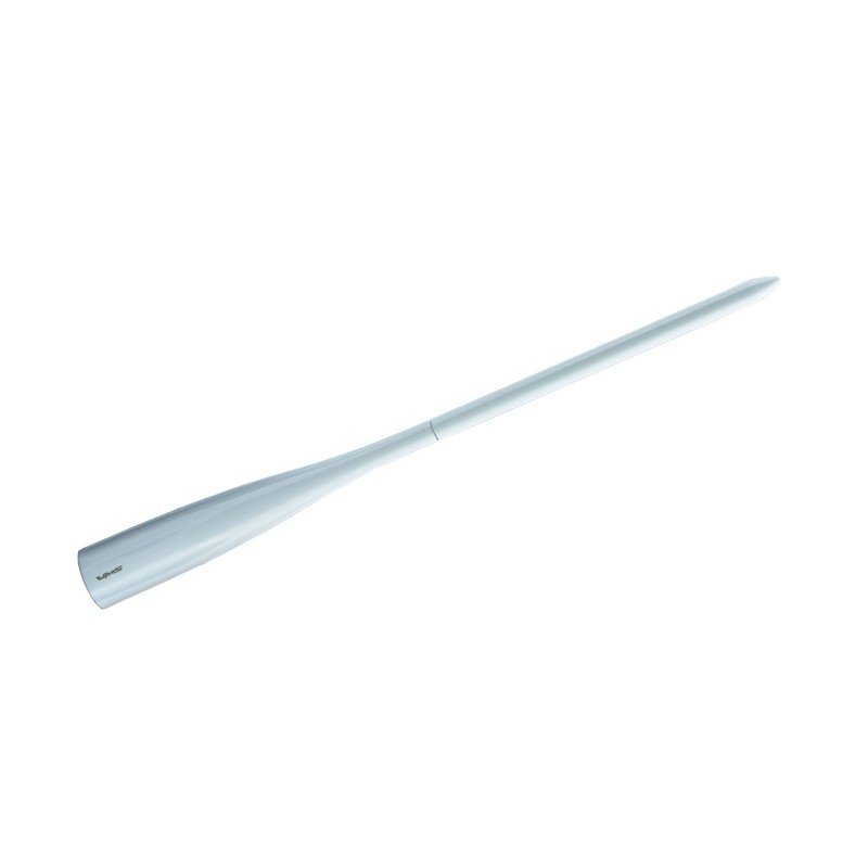 VMS Racing 9 inch SPIKE ANTENNA in WHITE Billet Aluminum