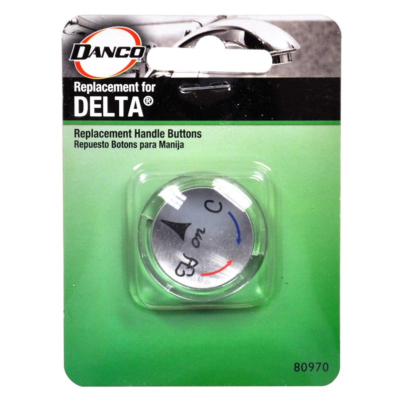 DANCO Snap In Index Button for Delta Single Handle Faucets,