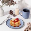 Herogo 6-Piece Stoneware Dinner Plates Set, 10.43" Ceramic Round Plate