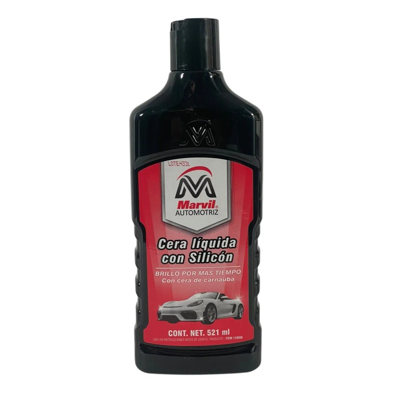 Cera Liquida Para Autos Marvil (silicon, Acrilico Y Ptfe)