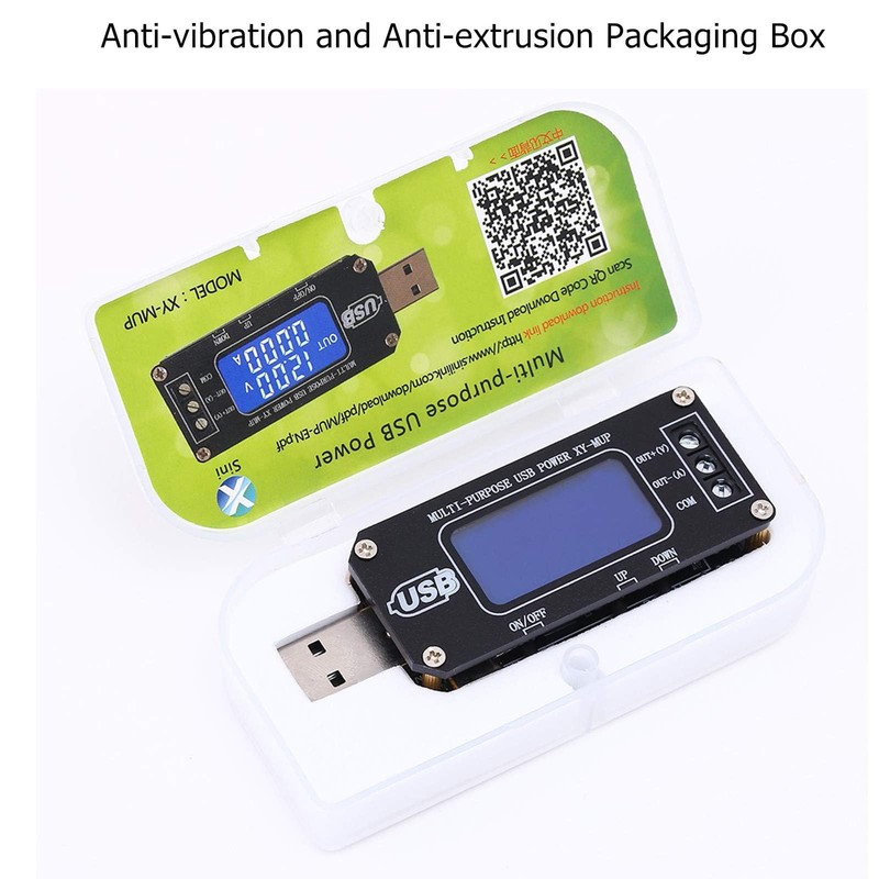 ​​KEAcvise DC-DC CNC USB Boost/Buck Power Regulator Module, 3.5V-12V to