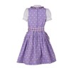 Ramona Lippert® Children's Dirndl Chrissi, Purple, 3-Piece Costume Dress Dirndl