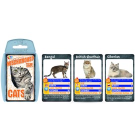 Cats Top Trumps Card Game