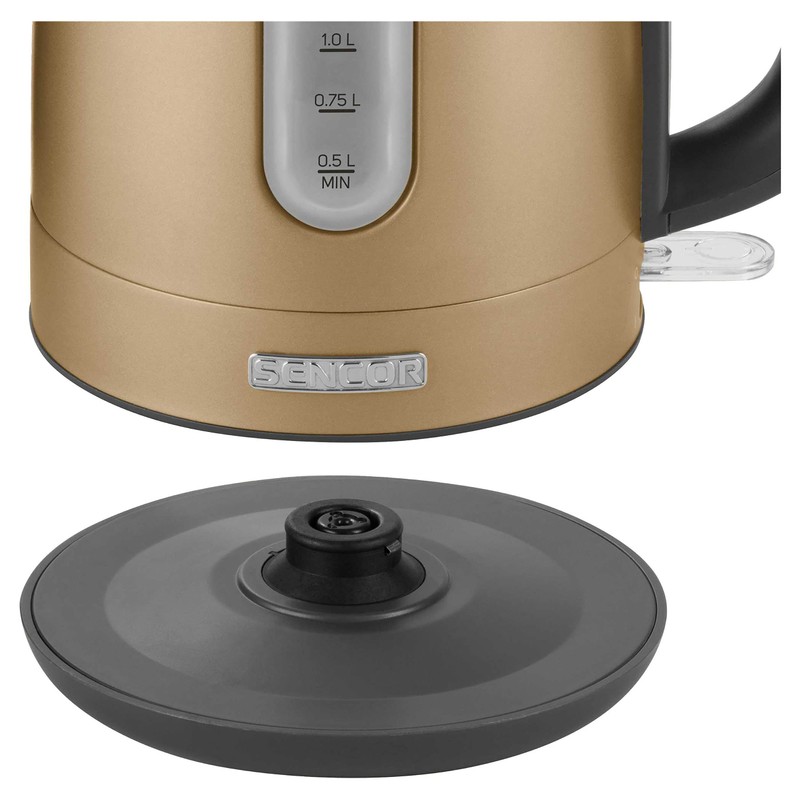 Sencor SWK1777CH 1.7L Stainless Steel Electric Kettle with Lid Safety