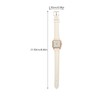 Gatuida 2pcs Stylish Wrist Watch for Women Casual Design Imitation