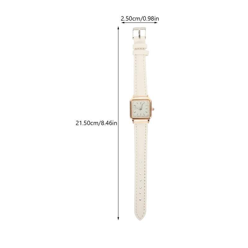 Gatuida 2pcs Stylish Wrist Watch for Women Casual Design Imitation
